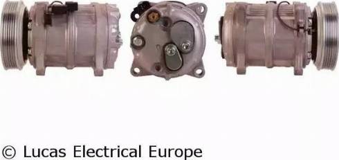 Lucas Electrical ACP176 - Компрессор кондиционера autosila-amz.com