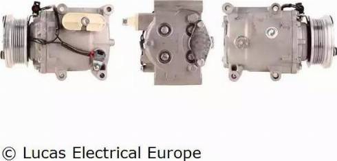 Lucas Electrical ACP170 - Компрессор кондиционера autosila-amz.com