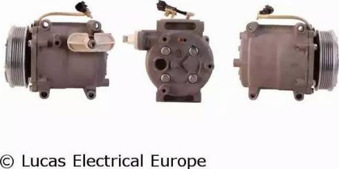 Lucas Electrical ACP897 - Компрессор кондиционера autosila-amz.com