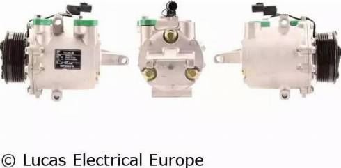 Lucas Electrical ACP854 - Компрессор кондиционера autosila-amz.com