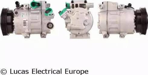 Lucas Electrical ACP851 - Компрессор кондиционера autosila-amz.com