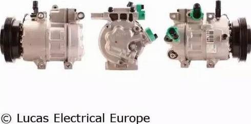 Lucas Electrical ACP852 - Компрессор кондиционера autosila-amz.com