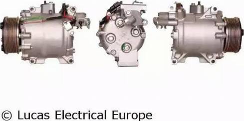 Lucas Electrical ACP805 - Компрессор кондиционера autosila-amz.com