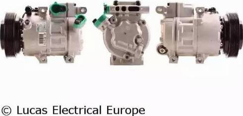 Lucas Electrical ACP813 - Компрессор кондиционера autosila-amz.com