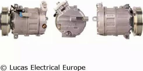 Lucas Electrical ACP812 - Компрессор кондиционера autosila-amz.com