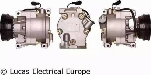 Lucas Electrical ACP827 - Компрессор кондиционера autosila-amz.com