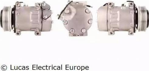 Lucas Electrical ACP394 - Компрессор кондиционера autosila-amz.com