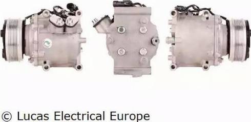 Lucas Electrical ACP395 - Компрессор кондиционера autosila-amz.com