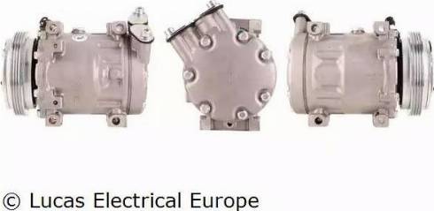 Lucas Electrical ACP391 - Компрессор кондиционера autosila-amz.com