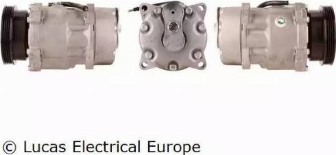 Lucas Electrical ACP397 - Компрессор кондиционера autosila-amz.com