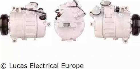 Lucas Electrical ACP343 - Компрессор кондиционера autosila-amz.com