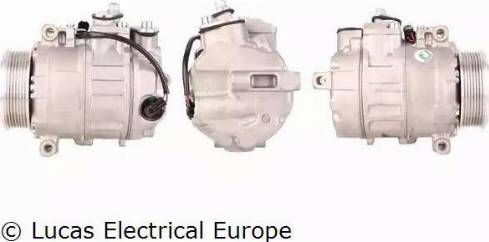 Lucas Electrical ACP356 - Компрессор кондиционера autosila-amz.com