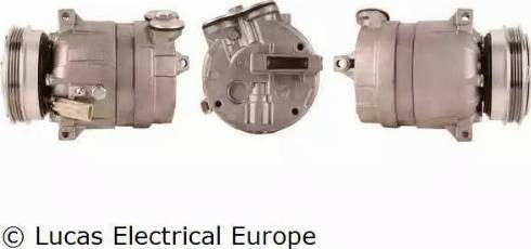 Lucas Electrical ACP351 - Компрессор кондиционера autosila-amz.com