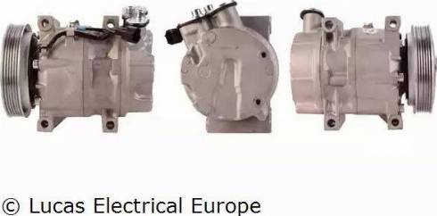 Lucas Electrical ACP358 - Компрессор кондиционера autosila-amz.com