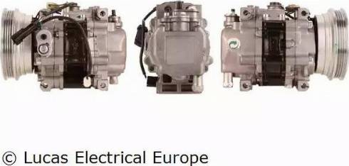 Lucas Electrical ACP352 - Компрессор кондиционера autosila-amz.com