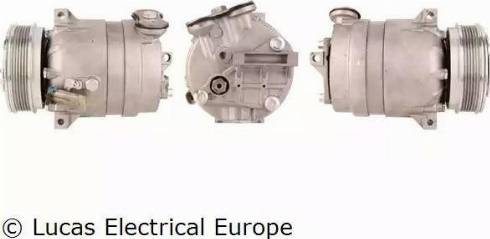 Lucas Electrical ACP360 - Компрессор кондиционера autosila-amz.com