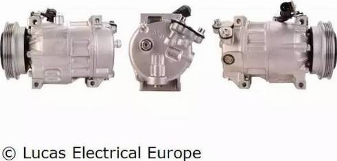 Lucas Electrical ACP362 - Компрессор кондиционера autosila-amz.com