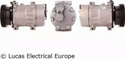 Lucas Electrical ACP367 - Компрессор кондиционера autosila-amz.com