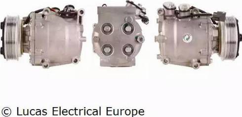 Lucas Electrical ACP307 - Компрессор кондиционера autosila-amz.com