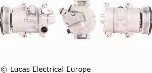 Lucas Electrical ACP316 - Компрессор кондиционера autosila-amz.com