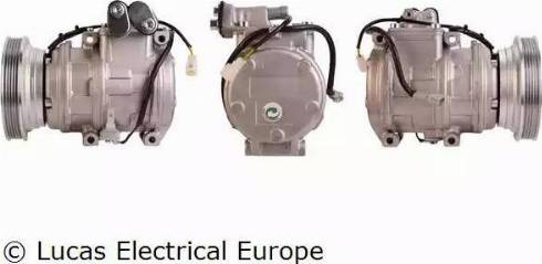 Lucas Electrical ACP336 - Компрессор кондиционера autosila-amz.com