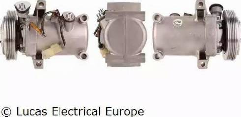 Lucas Electrical ACP331 - Компрессор кондиционера autosila-amz.com