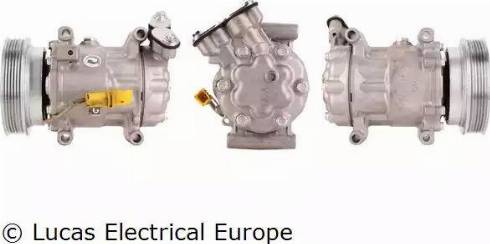 Lucas Electrical ACP325 - Компрессор кондиционера autosila-amz.com