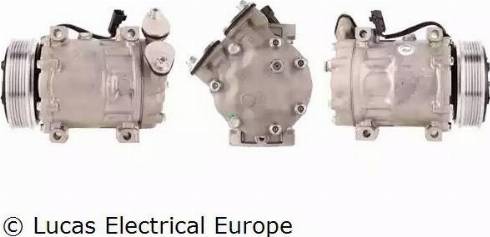 Lucas Electrical ACP326 - Компрессор кондиционера autosila-amz.com