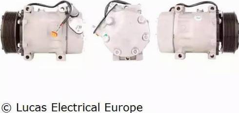 Lucas Electrical ACP374 - Компрессор кондиционера autosila-amz.com