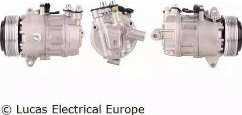 Lucas Electrical ACP375 - Компрессор кондиционера autosila-amz.com