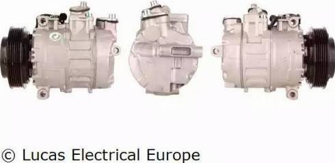 Lucas Electrical ACP298 - Компрессор кондиционера autosila-amz.com