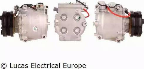 Lucas Electrical ACP249 - Компрессор кондиционера autosila-amz.com