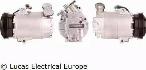 Lucas Electrical ACP244 - Компрессор кондиционера autosila-amz.com