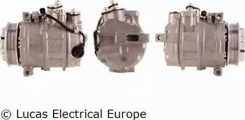 Lucas Electrical ACP241 - Компрессор кондиционера autosila-amz.com