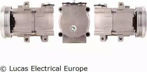 Lucas Electrical ACP248 - Компрессор кондиционера autosila-amz.com