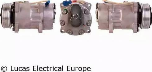 Lucas Electrical ACP243 - Компрессор кондиционера autosila-amz.com
