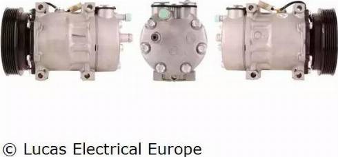 Lucas Electrical ACP259 - Компрессор кондиционера autosila-amz.com