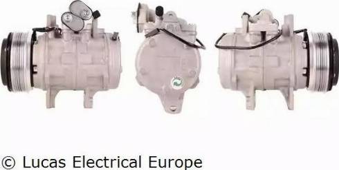 Lucas Electrical ACP255 - Компрессор кондиционера autosila-amz.com