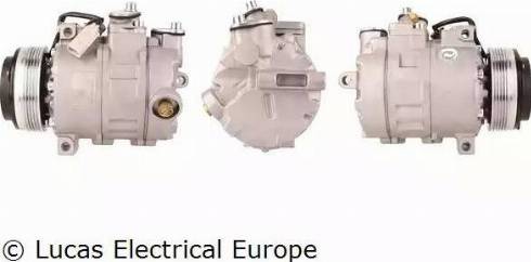 Lucas Electrical ACP209 - Компрессор кондиционера autosila-amz.com