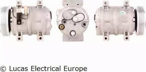 Lucas Electrical ACP217 - Компрессор кондиционера autosila-amz.com