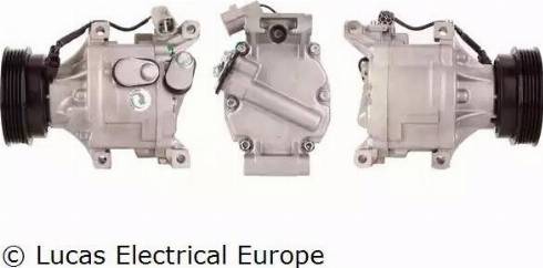 Lucas Electrical ACP235 - Компрессор кондиционера autosila-amz.com