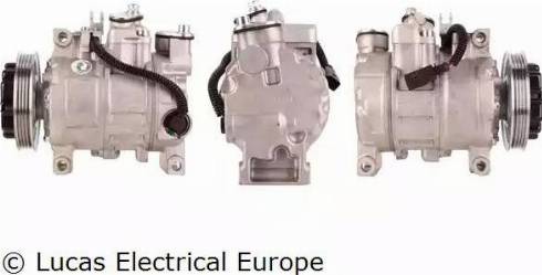 Lucas Electrical ACP238 - Компрессор кондиционера autosila-amz.com