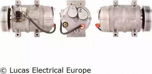 Lucas Electrical ACP224 - Компрессор кондиционера autosila-amz.com