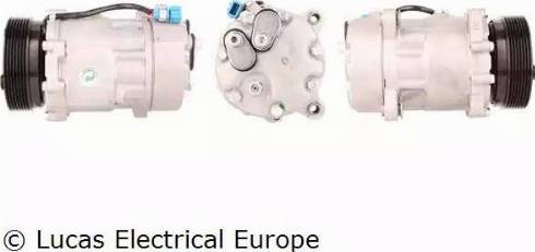 Lucas Electrical ACP278 - Компрессор кондиционера autosila-amz.com