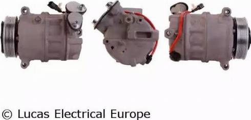 Lucas Electrical ACP798 - Компрессор кондиционера autosila-amz.com