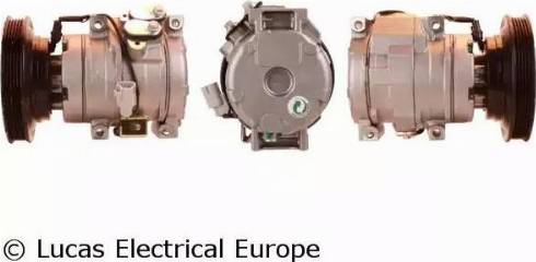 Lucas Electrical ACP746 - Компрессор кондиционера autosila-amz.com