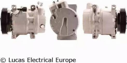 Lucas Electrical ACP740 - Компрессор кондиционера autosila-amz.com