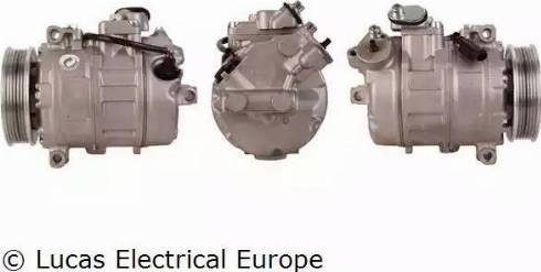 Lucas Electrical ACP748 - Компрессор кондиционера autosila-amz.com