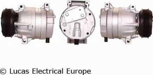 Lucas Electrical ACP754 - Компрессор кондиционера autosila-amz.com