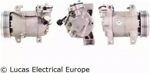 Lucas Electrical ACP701 - Компрессор кондиционера autosila-amz.com